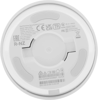 Камера видеонаблюдения IP TP-Link Tapo C200 V.5 Wi-Fi 4-4мм цв. корп.:белый (TAPO C200)