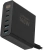 Настольное зар./устр. Digma Pro DPW10A 140W 5A (PD+QC) 3хUSB-C/2xUSB-A универсальное черный (DPW1A4G024BK)