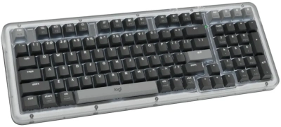 Клавиатура Logitech K98M механическая графитовый USB беспроводная BT/Radio Multimedia (подставка для запястий) (920-013040)