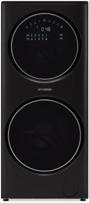 Стиральная машина Hyundai Gemini WMD9423 класс: A+++ загр.фронтальная макс.:15кг (с сушкой) темно-серебристый инвертор