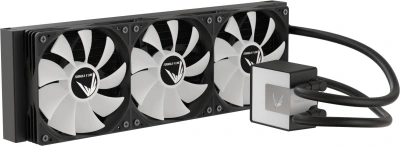 Система водяного охлаждения Formula Ice Jet Glow 360 ARGB Soc-AM5/AM4/1200/2066/1700/1851 черный 4-pin 1-27dB Al+Cu 300W 2020gr Ret (ICE JET GLOW 360 BK)