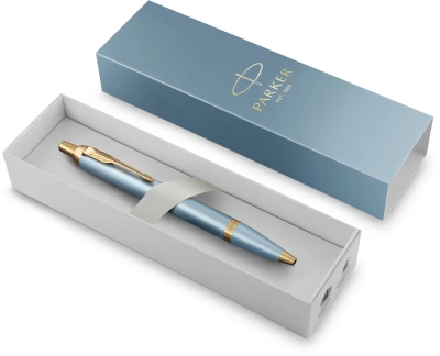 Ручка шариков. Parker IM Writing Rituals K331 (2203894) бирюзовый M син. черн. подар.кор.