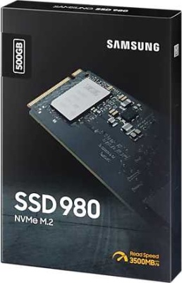 Накопитель SSD Samsung PCIe 3.0 x4 500GB MZ-V8V500BW 980 M.2 2280