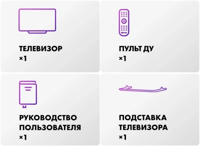 Телевизор LED Haier 85" 85 MiniLED M4 Frameless серебристый 4K Ultra HD 60Hz MEMC DVB-T DVB-T2 DVB-C DVB-S2 USB WiFi Smart TV