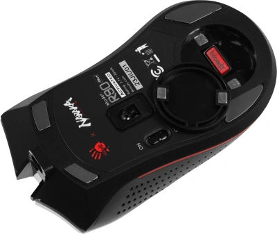 Мышь A4Tech Bloody R90 Plus Naraka белый/рисунок оптическая 5000dpi беспров. USB 7but