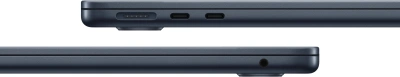 Ноутбук Apple MacBook Air A3240 M4 10 core 16Gb SSD512Gb/10 core GPU 13.6" Liquid Retina (2560x1664) macOS midnight WiFi BT Cam (MW133LL/A)