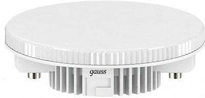 Лампа светодиодная Gauss 108008308 8Вт цок.:GX53 таблетка 150B св.свеч.бел.хол. GX53 (упак.:1шт)