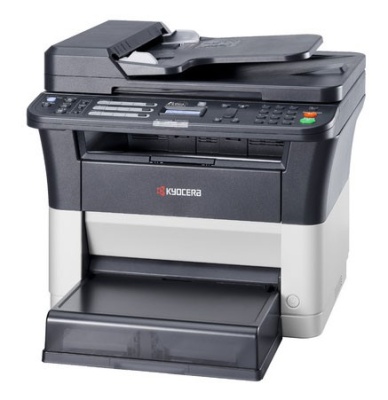 МФУ лазерный Kyocera FS-1120MFP (1102M53RU0/1102M53RUV) A4 белый/черный