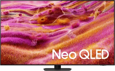 Телевизор QLED Samsung 65" QE65QN90FAUXRU Q черный титан 4K Ultra HD 120Hz DVB-T2 DVB-C DVB-S2 USB WiFi Smart TV