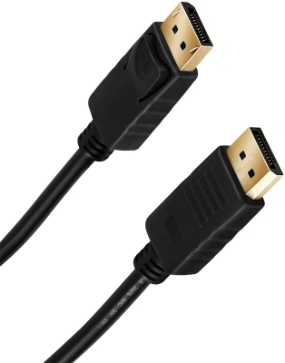 Кабель аудио-видео Buro BU-DP-v1.2-3m DisplayPort (m)/DisplayPort (m) 3м. черный