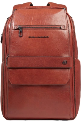 Рюкзак мужской Piquadro Solm CA7021S141/CU табачный натур.кожа