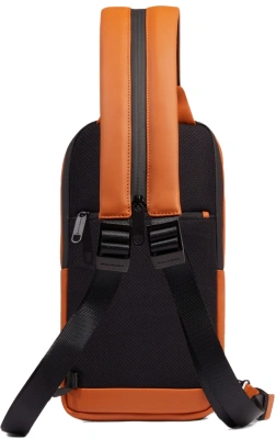 Рюкзак слинг Piquadro Corner 2.0 CA6466C2OW/CU оранжевый полиэстер