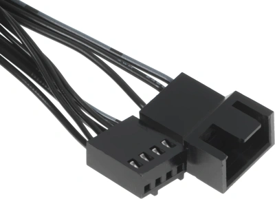 Вентилятор для корпуса Bloody CF-11 LCD ARGB 120х120x25 черный 4-pin 32дБ (упак.:1шт) (CF-11-ARGB120-BK) Ret