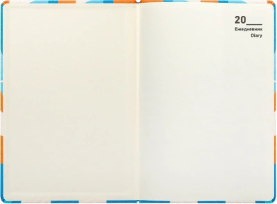 Ежедневник Deli COLORING CN148 A5 обложка картон 136стр. оранжевый