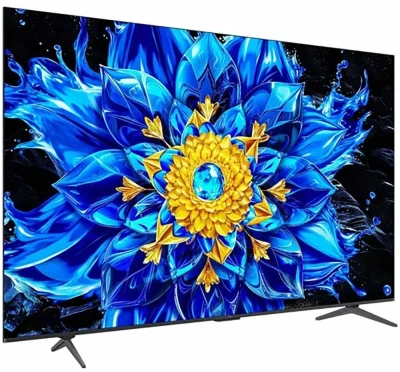 Телевизор QLED TCL 75" 75P8L (2026) Premium черный 4K Ultra HD 144Hz MEMC DVB-T DVB-T2 DVB-C DVB-S DVB-S2 USB WiFi Smart TV