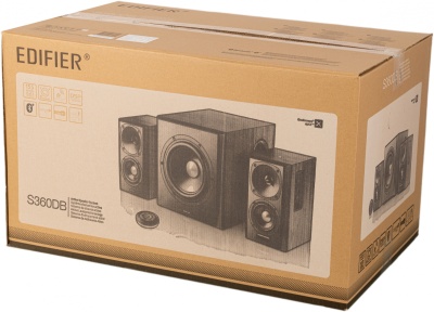 Колонки Edifier S360DB 2.1 коричневый 155Вт BT