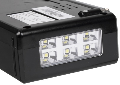 Радиоприемник портативный Hyundai H-PSR140 черный USB microSD