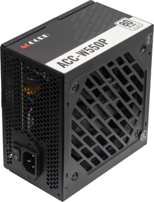 Блок питания Accord ATX 550W ACC-W550P 80+ white (20+4pin) APFC 120mm fan 6xSATA RTL