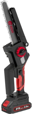 Цепная пила Edon Super NS-21/8BL аккум. дл.шины:8" (20cm) 1аккум. 2Ач ЗУ (35531)
