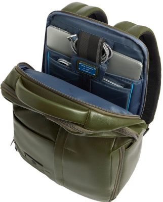 Рюкзак мужской Piquadro Russel CA6766W137/VE2 хаки натур.кожа