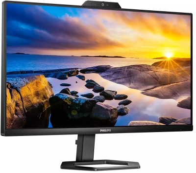 Монитор Philips 23.8" 24E1N5300HE черный IPS LED 1ms 16:9 HDMI M/M Cam матовая HAS Piv 300cd 178гр/178гр 1920x1080 75Hz FreeSync DP FHD USB 4.37кг