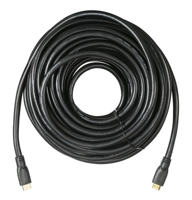 Кабель аудио-видео Buro HDMI 2.0 HDMI (m)/HDMI (m) 20м. позолоч.конт. черный (BHP HDMI 2.0-20)