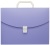 Портфель Бюрократ Пастель PASTPP01VIO 1 отдел. A4 пластик 0.7мм фиолетовый