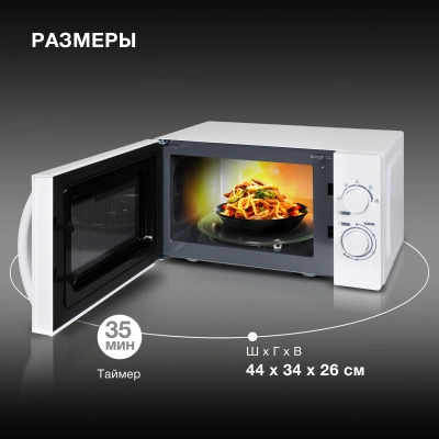 Микроволновая Печь Hyundai HYM-M2059 20л. 700Вт белый