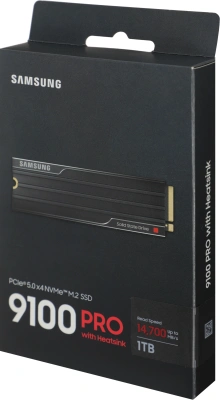 Накопитель SSD Samsung PCIe 5.0 x4 1TB MZ-VAP1T0CW 9100 Pro M.2 2280