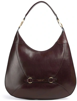 Сумка хобо The Bridge Isabella 04502501/YF бордовая натур.кожа