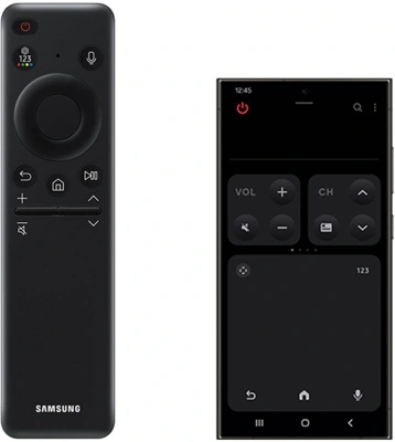 Телевизор QLED Samsung 55" QE55Q7F5AUXRU черный 4K Ultra HD 60Hz DVB-T DVB-T2 DVB-C DVB-S DVB-S2 USB WiFi Smart TV