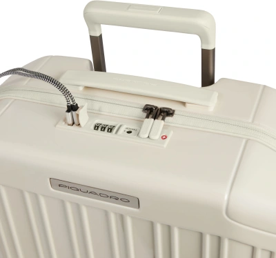 Чемодан Piquadro PQ-L (BV4425PQL/BI) 40x20x55см 31л. 2.03кг. поликарбонат белый