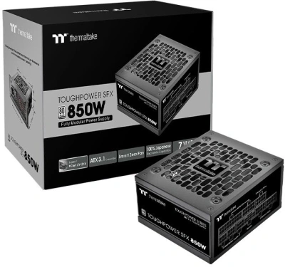 Блок питания Thermaltake SFX 850W Toughpower SFX850 Gen.5 80+ platinum (20+4pin) APFC 90mm fan 8xSATA Cab Manag RTL