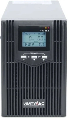 Источник бесперебойного питания Импульс Юниор Про 2000 1600Вт 2000ВА черный