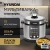 Мультиварка-скороварка Hyundai HYMC-2402 6л 1200Вт серебристый/черный Мультиварка-скороварка Hyundai HYMC-2402 6л 1200Вт серебристый/черный