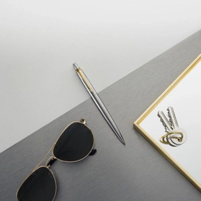 Ручка шариков. Parker Jotter Core K691 (1953182) Stainless Steel GT M син. черн. подар.кор.