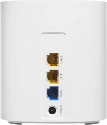 Бесшовный Mesh роутер Netis Neme X30S (NEME X30S (2 PACK)) AX3000 10/100/1000BASE-TX белый (упак.:2шт)
