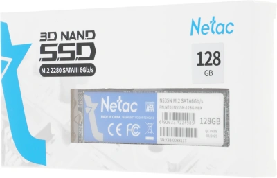 Накопитель SSD Netac SATA-III 128GB NT01N535N-128G-N8X N535N M.2 2280