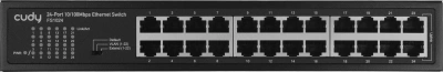 Коммутатор Cudy FS1024 (L2) 24x100Мбит/с неуправляемый