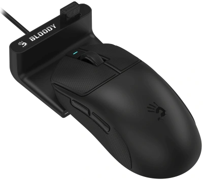 Мышь A4Tech Bloody R77 Ultra Dock черный оптическая 20000dpi беспров. USB 5but
