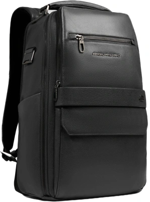 Рюкзак мужской Piquadro Solm CA7021S141/N черный натур.кожа
