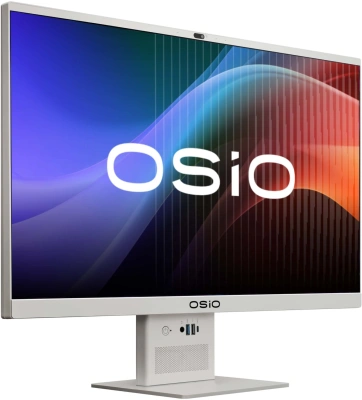 Моноблок Osio BaseLine B240i-024w 23.8" Full HD i3 1115G4 (3) 16Gb SSD512Gb UHDG без ОС GbitEth WiFi BT 84W Cam белый 1920x1080 (RUS)