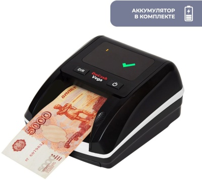 Детектор банкнот DoCash Vega автоматический АКБ (13566)