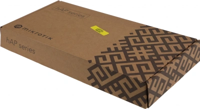 Роутер беспроводной MikroTik hAP ax3 (C53UIG+5HPAXD2HPAXD) AX1800 10/100/1000BASE-TX черный