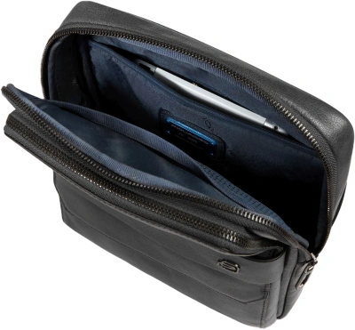 Сумка мужская Piquadro Solm CA7031S141/N черная натур.кожа