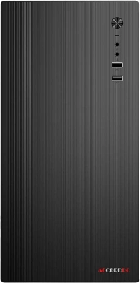 Корпус Accord ACC-M802 черный без БП mATX 1x80mm 1x120mm 1xUSB2.0 1xUSB3.0 audio bott PSU