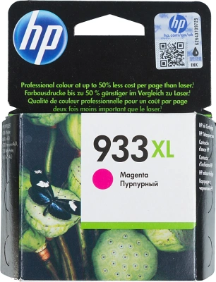 Картридж струйный HP 933XL CN055AE пурпурный (825стр.) для HP OJ 6700/7100