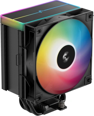 Устройство охлаждения(кулер) Deepcool AG500 BK V2 ARGB Soc-AM5/AM4/1200/1700/1851 черный 4-pin 29.4dB Al+Cu 240W 857gr Ret (R-AG500-BKAMMN-GJD)