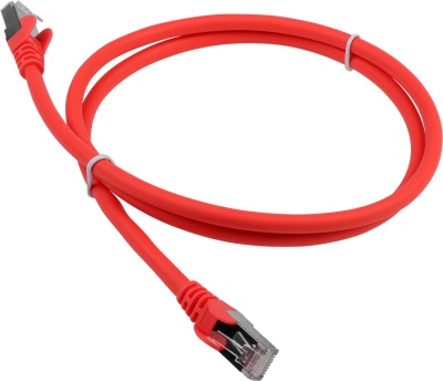 Патч-корд Lanmaster LAN-PC45/S6A-3.0-OR FTP RJ-45 вил.-вилка RJ-45 кат.6A 3м оранжевый LSZH