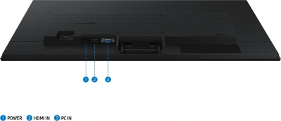 Монитор Samsung 27" S27D300GAIXCI черный IPS LED 16:9 HDMI матовая 1000:1 250cd 178гр/178гр 1920x1080 100Hz VGA FHD 2.9кг